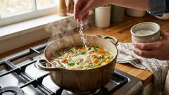 Jak zachránit přesolenou polévku? Přidejte plátek tohoto ovoce a vařte 10 minut.