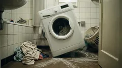 Pračka skáče během odstřeďování: příčiny problému a co s tím můžete dělat
